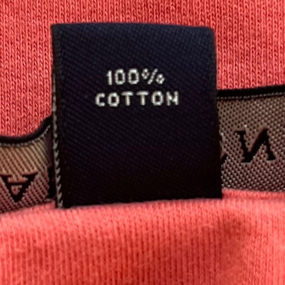 Lands' End Coral Square Neck All-Cotton Tank Top Sz XL - Picture 4 of 6